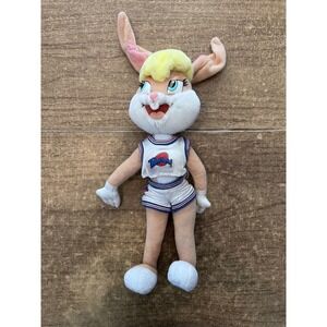 Space Jam Tune Squad Lola Bunny 1996 15" Posable Plush 90s Cartoons Play By Play